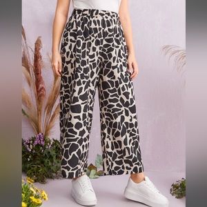 Giraffe Print Pants